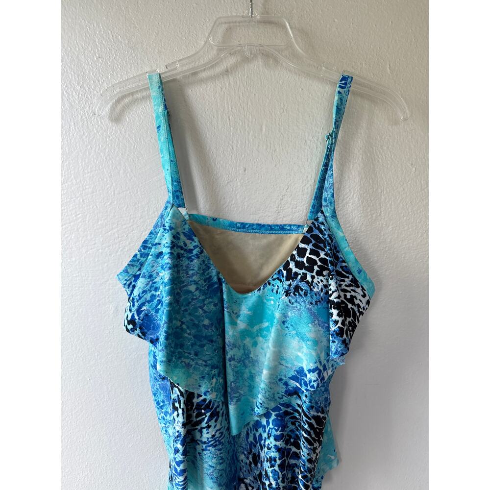 Ceeb Tiered Tankini Size 18 View 5